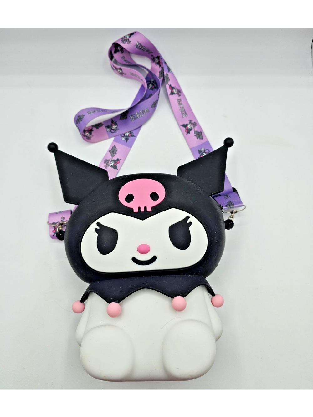 Kuromi Crossbody Bag Silicone by Sanrio Cat